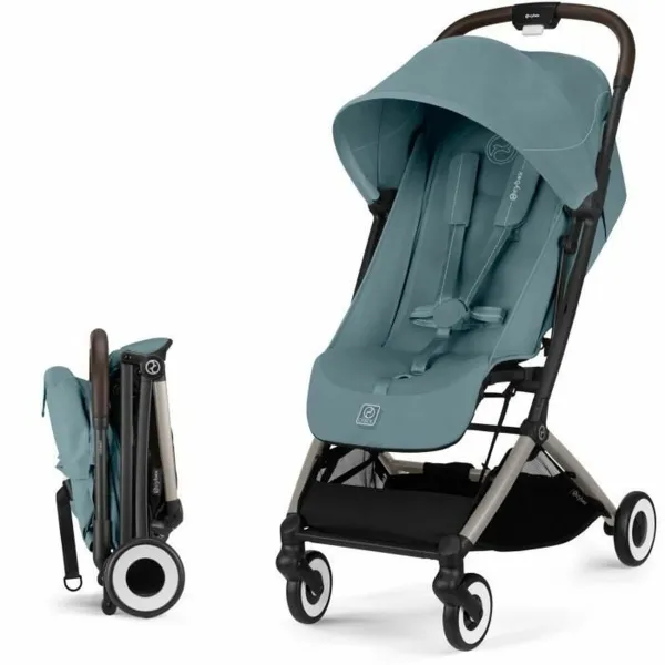 Bērnu ratiņi Cybex Zils