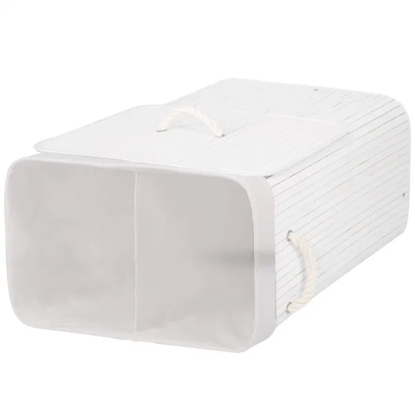 Bamboo laundry basket Springos HA0069 100l