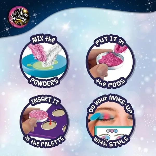 Make-Up Set Lisciani Giochi The Moon Academy Moon eyeshadows