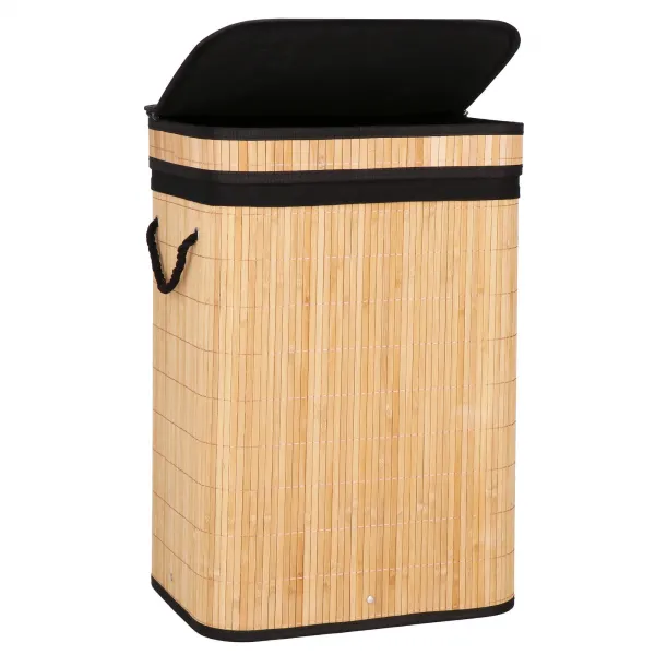 Bambu pyykkikori Springos HA0157 72l