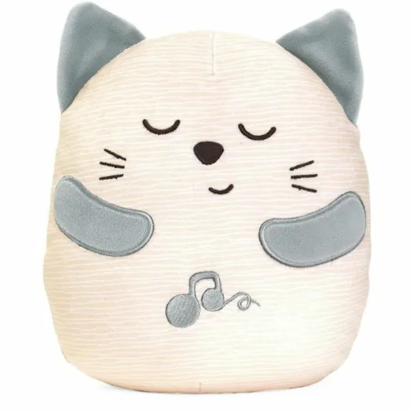 Soft toy with sounds Chicco Cat White