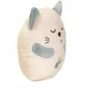 Pehmolelu äänellä Chicco Kissa Valkoinen