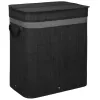 Bamboo laundry basket Springos HA0159 100l