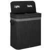 Bamboo laundry basket Springos HA0159 100l