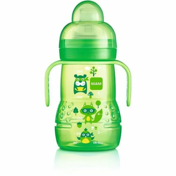 Tuttipullo MAM Transition Vihreä 220 ml