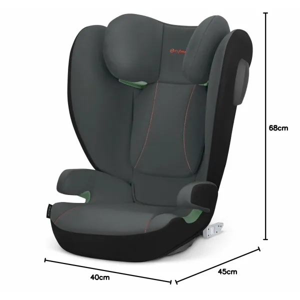 Automobilinė Kėdė Cybex SOLUTION B3 I-FIX Pilka II (15-25 kg) III (22 - 36 kg) Vaikiškas ECE R129/04
