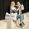 Vystyklų keitimo krepšys Childhome Family Bag Pilka