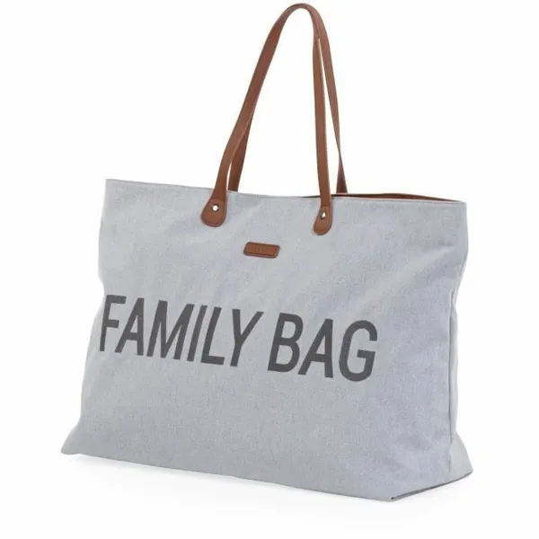 Vaipanvaihtolaukkku Childhome Family Bag Harmaa