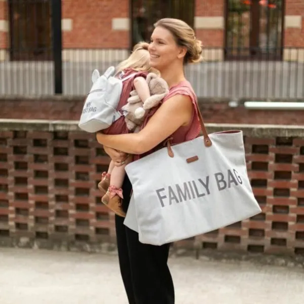 Vystyklų keitimo krepšys Childhome Family Bag Pilka