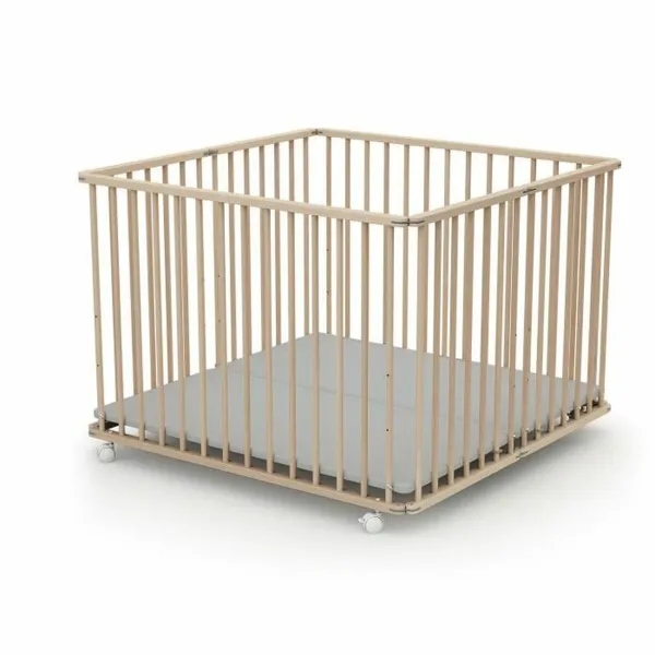 Spēļu laukums WEBABY 100 x 100 cm Bēšs