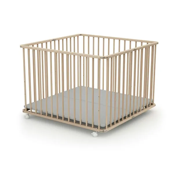 Žaidimų aikštelė WEBABY 100 x 100 cm Rusvai gelsva