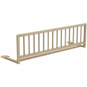 Lovos apsauginis bėgelis 117 x 34,5 x 31 cm Medžio Ruda