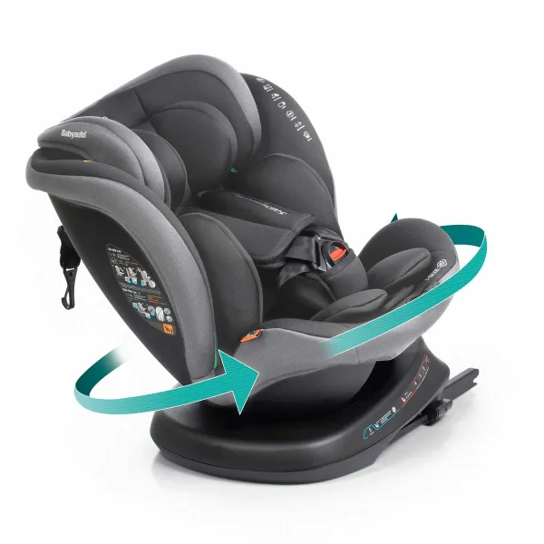 Auton Istuin Babyauto RODIA Harmaa 0 (de 0 a 10 kilos) I (9 - 18 kg) II (15-25 kg) III (22 - 36 kg) Lasten ECE R129/04