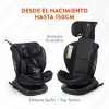 Автокресло Babyauto RODIA Серый 0 (de 0 a 10 kilos) I (9 - 18 kg) II (15-25 kg) III (22 - 36 kg) Детский ECE R129/04