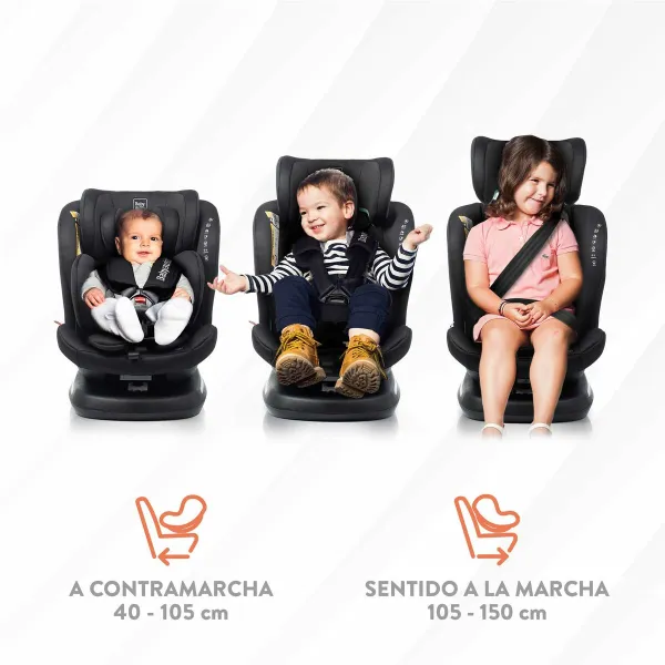 Auto Krēsls Babyauto RODIA Pelēks 0 (de 0 a 10 kilos) I (9 - 18 kg) II (15-25 kg) III (22 - 36 kg) Bērnu ECE R129/04