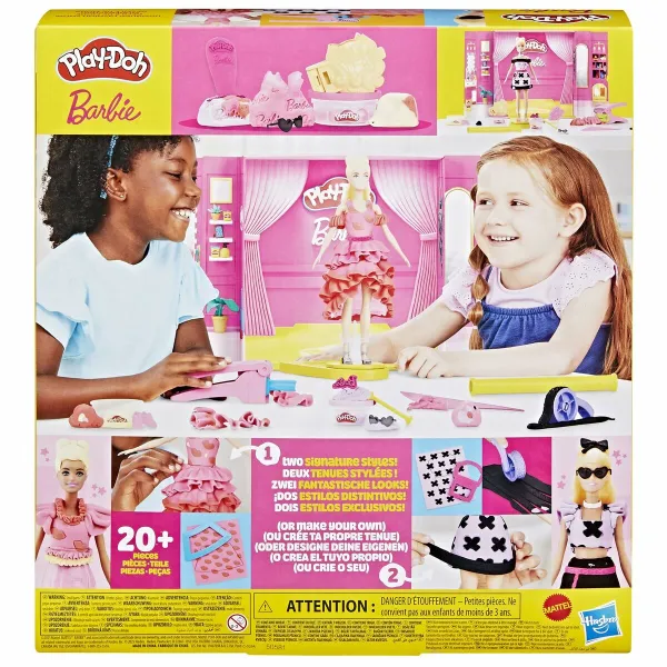 Пластилиновая игра Play-Doh Barbie Designer Fashion Show Разноцветный