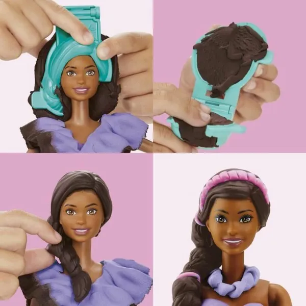 Modelling Clay Game Play-Doh Barbie Fashionista Ruffles Multicolour 730 g