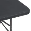 Folding table Springos GF0052 180cm, black