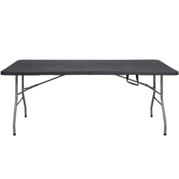 Sulankstomas stalas Springos GF0052 180cm, juodas