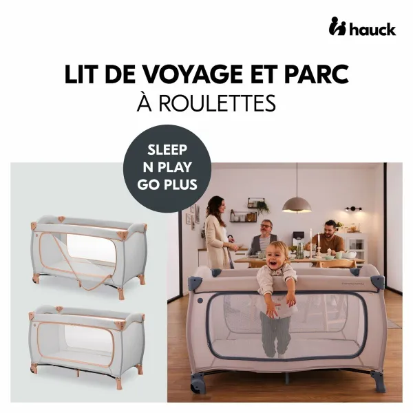 Travel cot Hauck White 60 x 120 cm