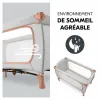 Travel cot Hauck White 60 x 120 cm