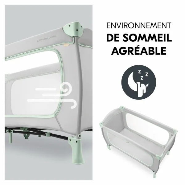 Travel cot Hauck Vert 60 x 120 cm 22 x 21 x 78 cm