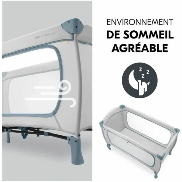 Travel cot Hauck Blue 60 x 120 cm 22 x 21 x 78 cm