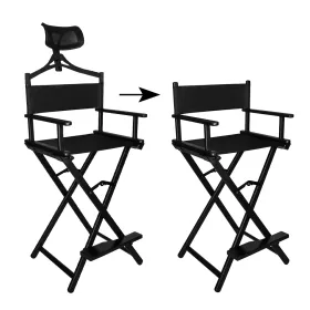 Aluminum Makeup Chair with Headrest