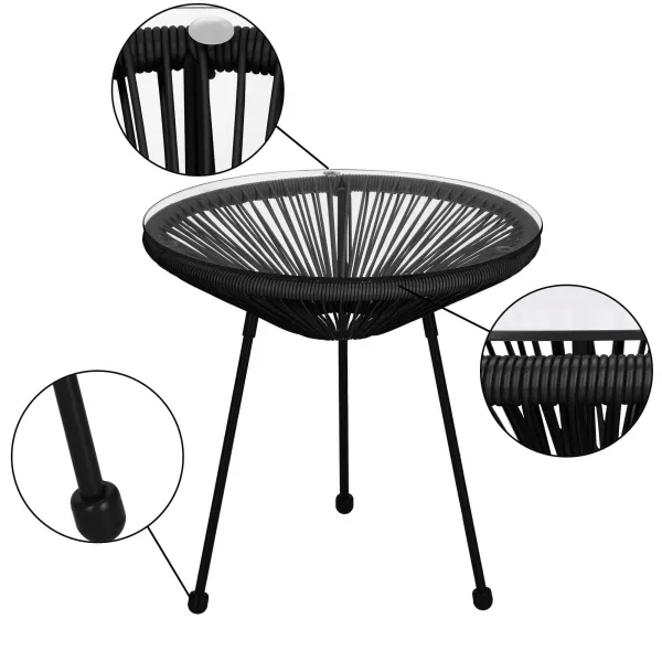 Puutarhapöytä Springos GF0090