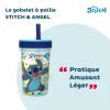 Mācību Krūzi ThermoBaby LILO & STITCH 420 ml Zils