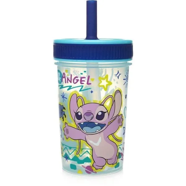 Harjoittelumukin ThermoBaby LILO & STITCH 420 ml Sininen