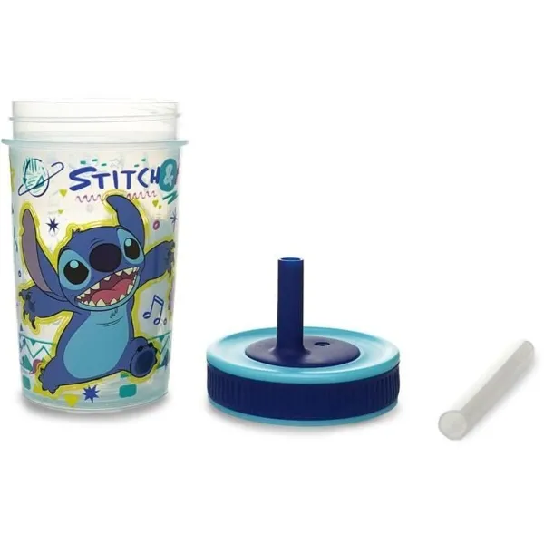 Harjoittelumukin ThermoBaby LILO & STITCH 420 ml Sininen