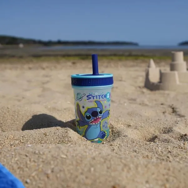 Harjoittelumukin ThermoBaby LILO & STITCH 420 ml Sininen