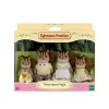 Set of Dolls   Sylvanian Families 4172 Family Ecureuil Roux