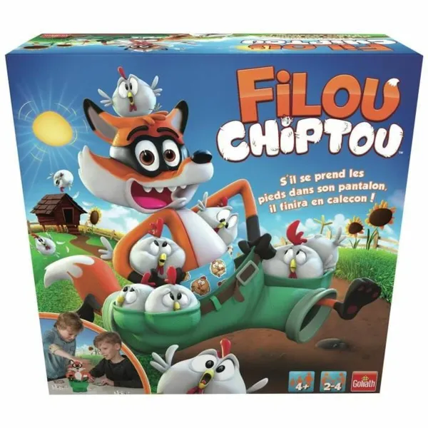 Spēlētāji Goliath Filou Chiptou