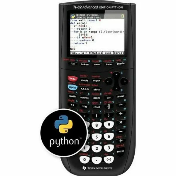 Grafinis skaičiuotuvas Texas Instruments Juoda