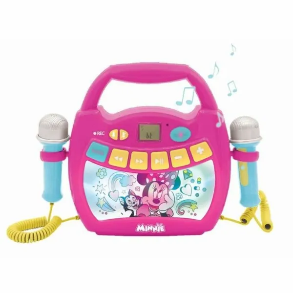 Bluetooth Skaļrunis ar Karaoke Mikrofonu Lexibook MINNIE MOUSE