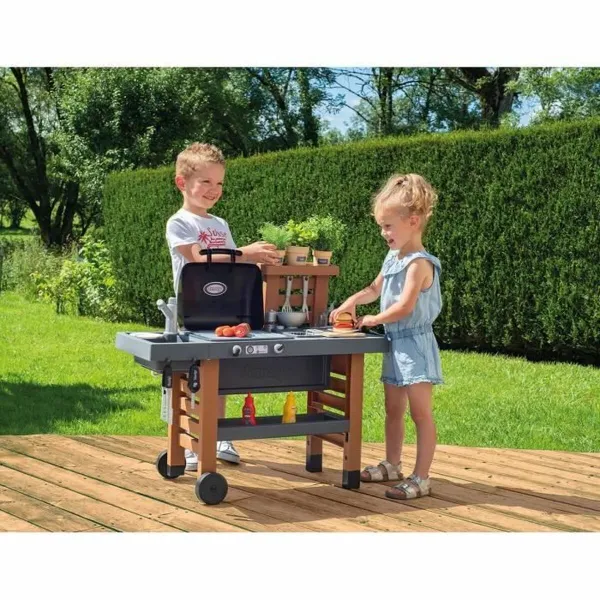 Rotaļlietu Virtuve Smoby Garden Kitchen Barbekjū 43 Daudzums