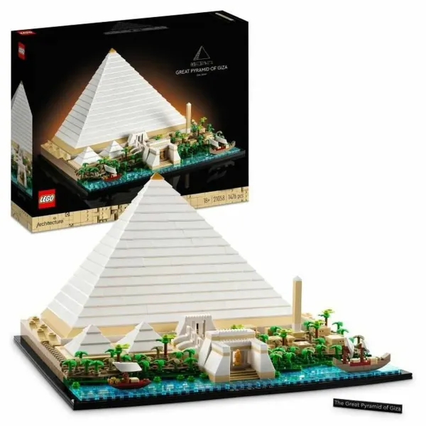 Playset   Lego 21058 Architecture The Great Pyramid of Giza         1476 Предметы  