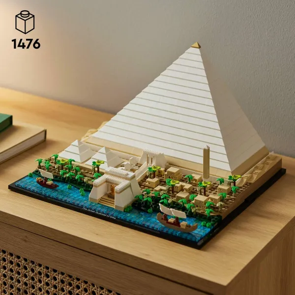 Playset   Lego 21058 Architecture The Great Pyramid of Giza         1476 Dalys  
