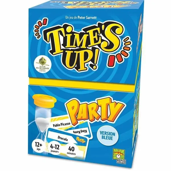 Набор вопросов и ответов Asmodee Time's Up Party - Blue Version (FR)