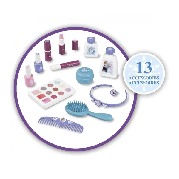 Lasten meikkisetti Smoby FROZEN BEAUTY SUITCASE Monivärinen