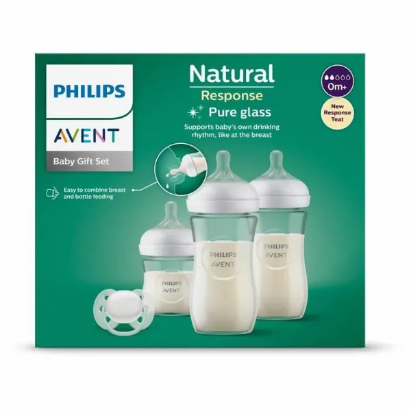 Mazuļu pudeļu komplekts Philips Natural 3.0 SCD878/11	