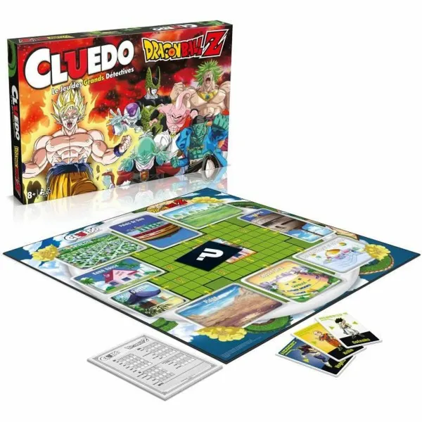 Lautapeli Dragon Ball Z Cluedo