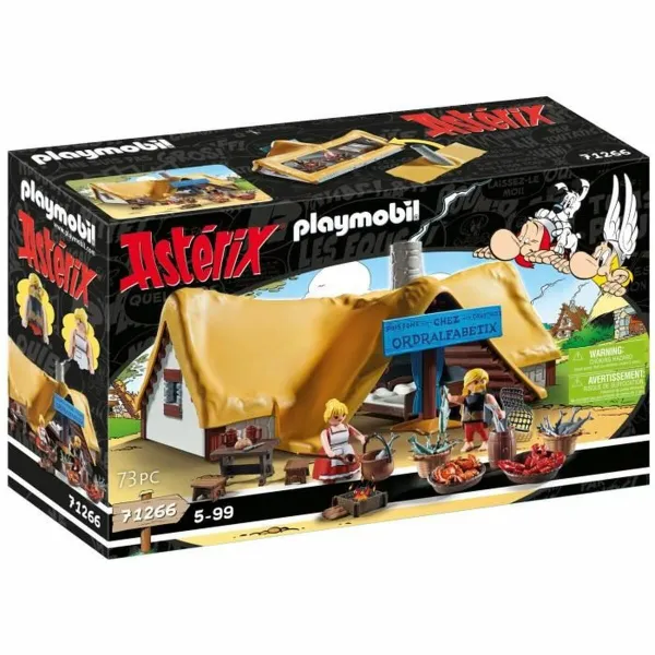 Playset Playmobil Astérix: Ordralfabetix Hut 71266 73 Kappaletta