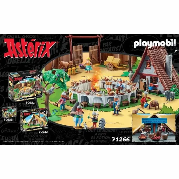 Playset Playmobil Astérix: Ordralfabetix Hut 71266 73 Kappaletta