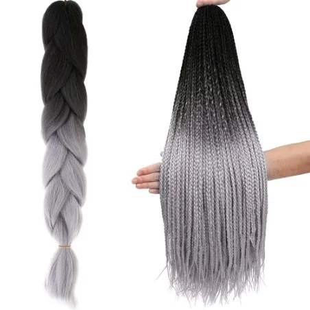 Sintētisku matu ombre bizes sz/sz W10345