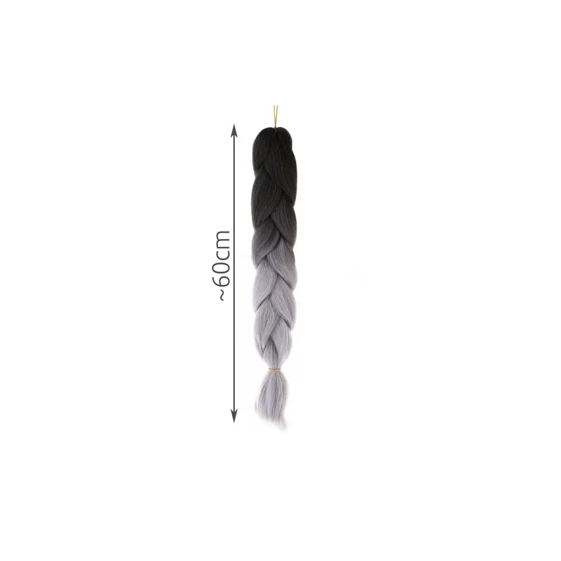Synthetic hair ombre braids sz/sz W10345