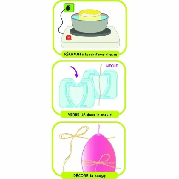 Dabaszinātņu Spēle Lisciani Giochi The Science of fun candles (FR)