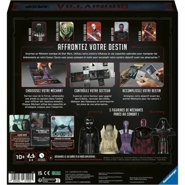 Настольная игра Star Wars Ravensburger 27492 Villainous